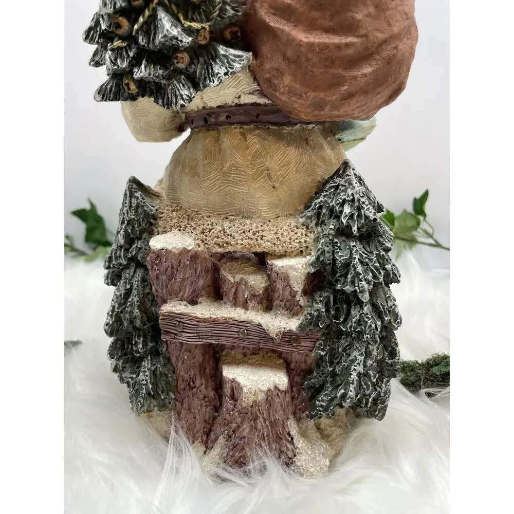 Vintage Old World Santa Resin Figure 11.5” Tall x 6” Wide
